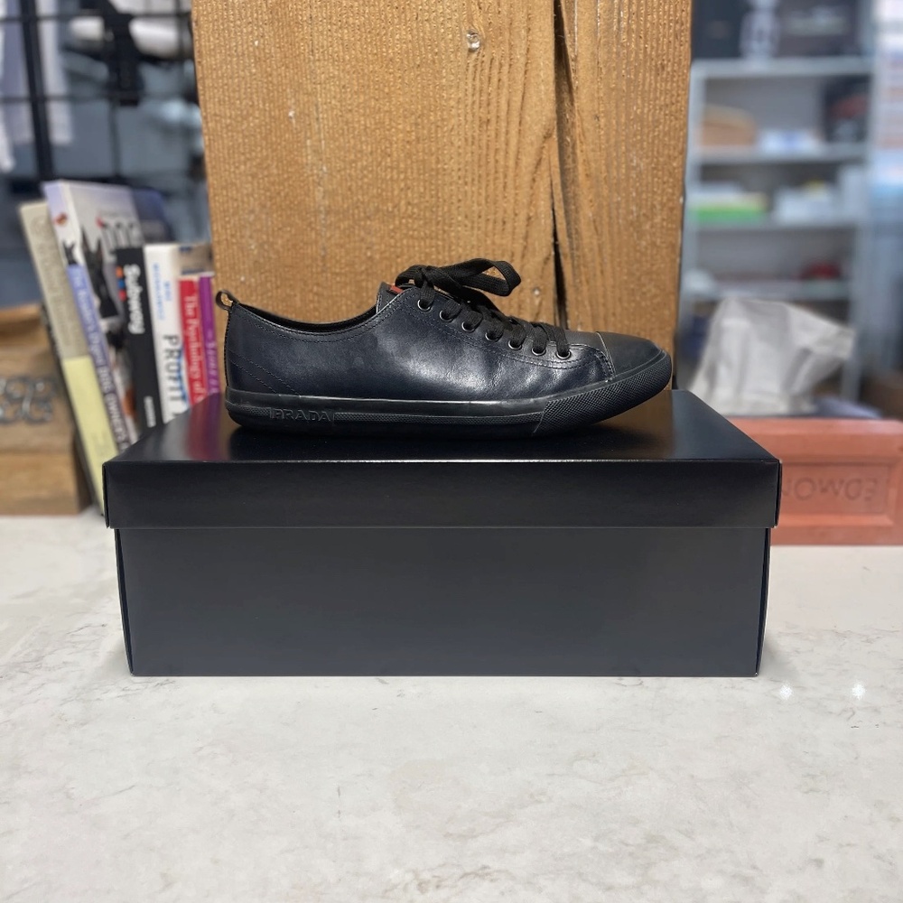 Prada Black low tops